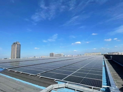 100MW分布式光伏电站项目成功并网